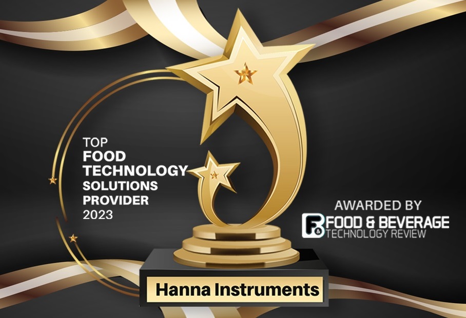HANNA no TOP 10 - Sector Alimentar HANNA no TOP 10 - Sector Alimentar