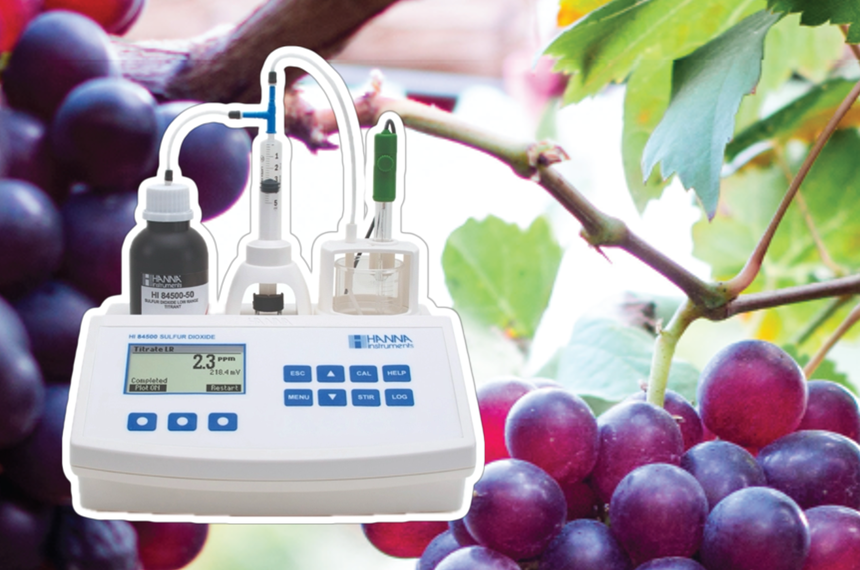 Determina��o do azoto nos vinhos